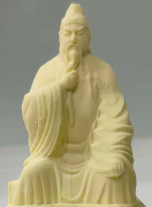 Guan Gong statue - seated posture