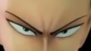 Angry Anime-Style Eyes Artwork