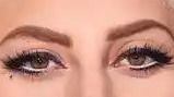 Female Eyes Portrait Nude Art