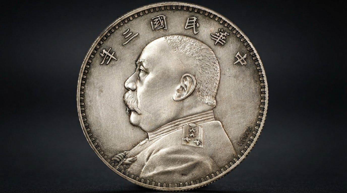 Yuan Shikai Portrait Coin Relief