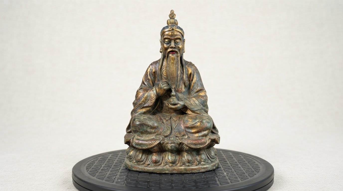 Seated Taoist Sage Statue