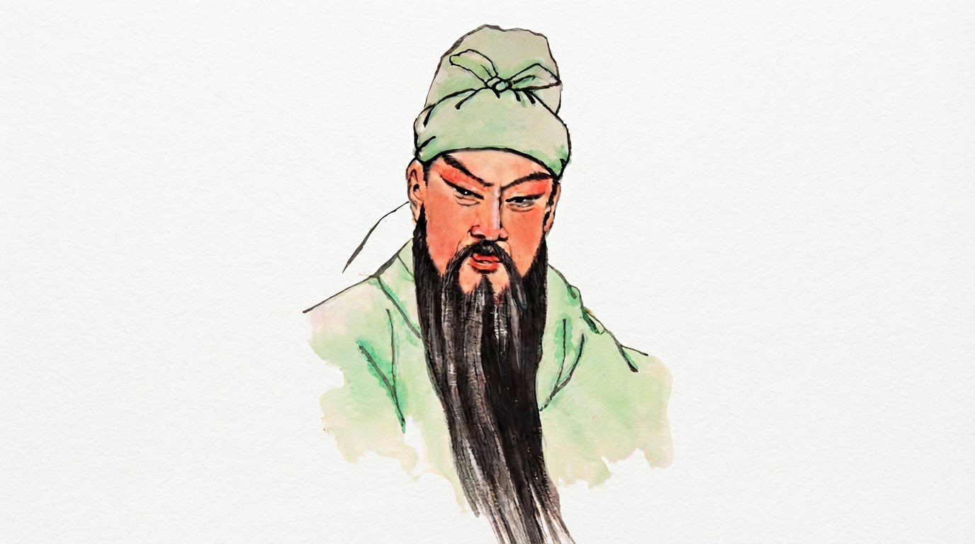 Guanyu Portrait Wall Art